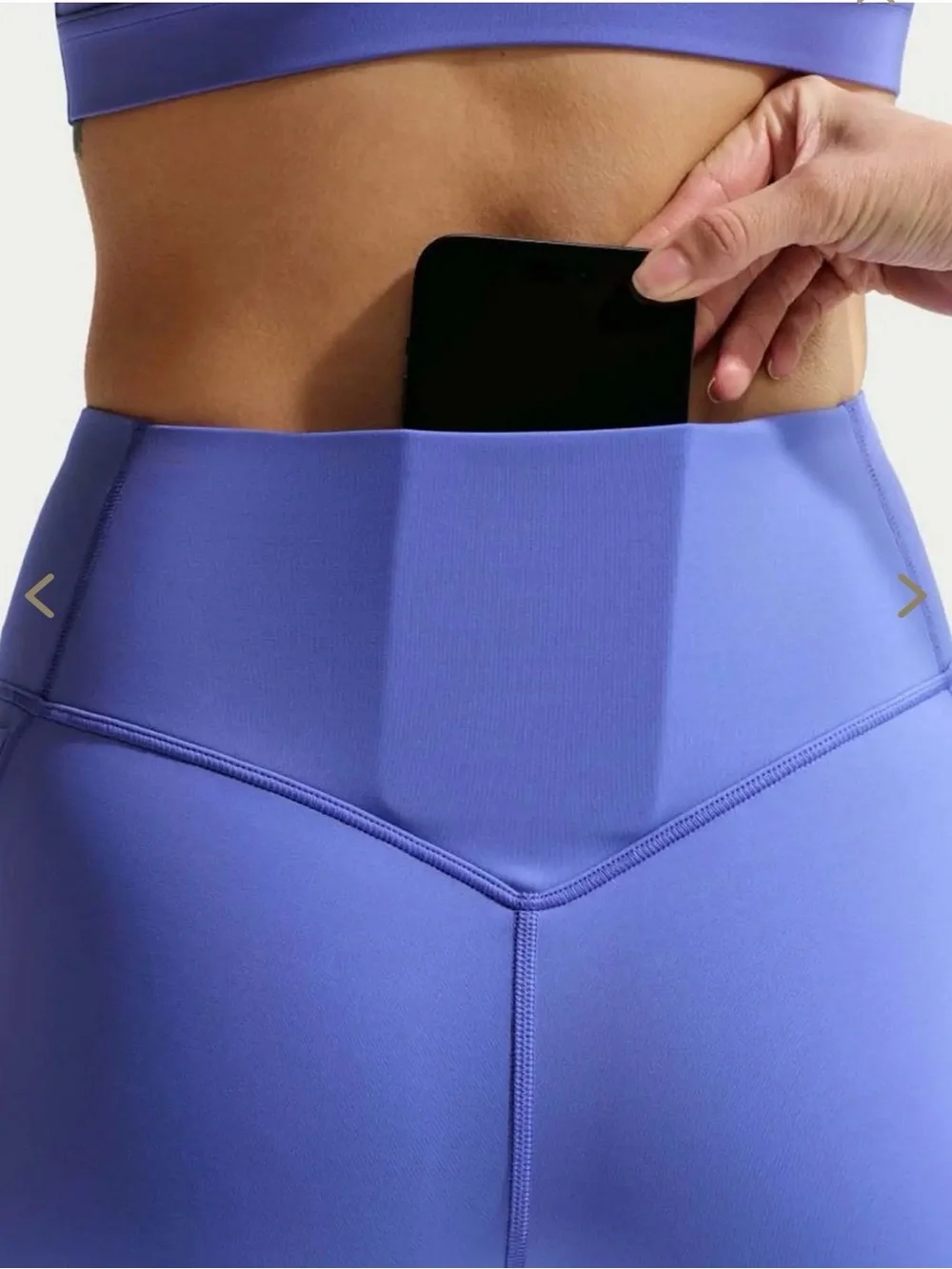 Nike Universa Skinny Fit High Rise Tights - Sapphire & Deep Night - Medium